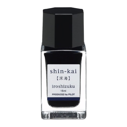 Pilot Iroshizuku Fountain Pen Ink - 50 ml fles - Kon-peki Deep Azuurblauw (Deep Blue) (Japan Import