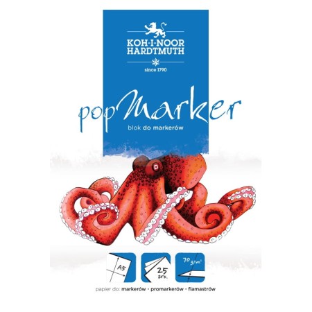 Blok do markerów KOH-I-NOOR popMarker A5 70 g/m²