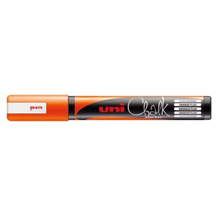 Marker kredowy UNI Chalk PWE-5M (pomarańczowy)