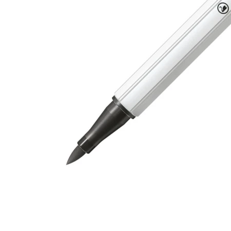 Flamaster STABILO Pen 68 Brush 568/95 - szary zimny średni