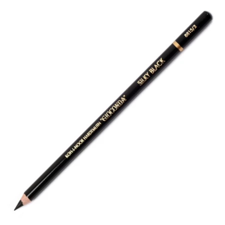 Pastel suchy w drewnie KOH-I-NOOR Gioconda 8815/2 - CZARNY ŚREDNI