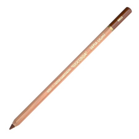 Pastel suchy w drewnie KOH-I-NOOR Gioconda 8803 - SEPIA JASNOBRĄZOWA