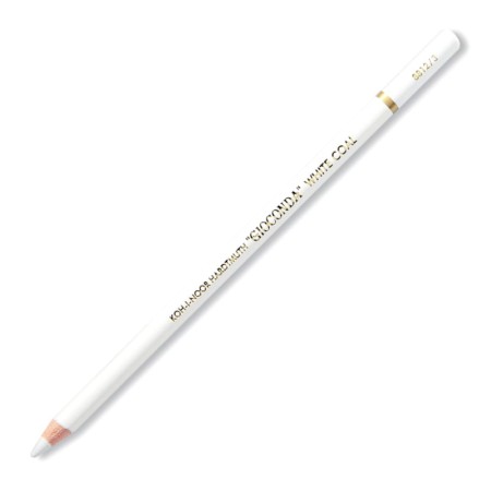 Węgiel w drewnie KOH-I-NOOR Gioconda 8812/3 - BIAŁY ŚREDNI