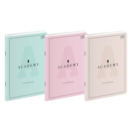 Przejdź do produktu Zeszyt w kratkę A4 INTERDRUK Academy - 90 g/m² - 60 kartek - pastelowy