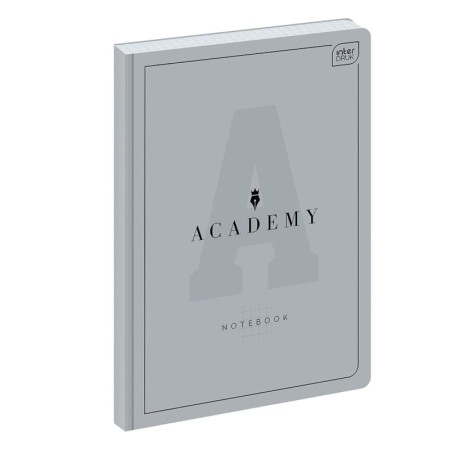 Brulion w kratkę INTERDRUK Academy A5 96 kartek 90 g/m²