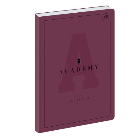 Brulion w kratkę INTERDRUK Academy A5 96 kartek 90 g/m²