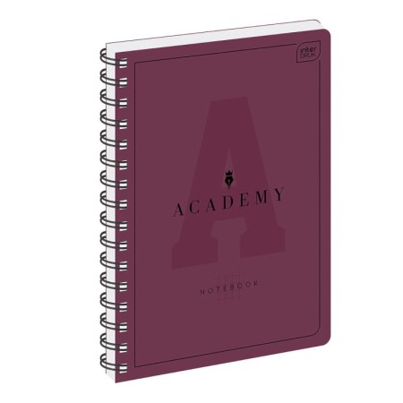 Kołozeszyt w kratkę INTERDRUK Academy A4 100 kartek 90 g/m²