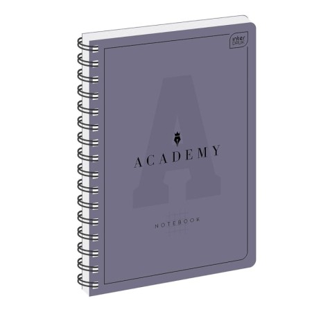 Kołozeszyt w kratkę INTERDRUK Academy A5 100 kartek 90 g/m²
