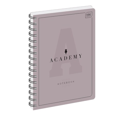 Kołozeszyt w kratkę INTERDRUK Academy A5 100 kartek 90 g/m²
