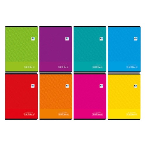 Przejdź do produktu Zeszyt w trójlinię kolorową A5 INTERDRUK Black&Blue Kids - 90 g/m² - 32 kartki