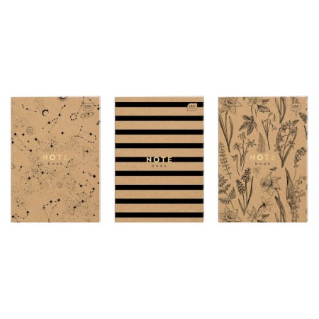 Zeszyt w kratkę INTERDRUK Kraft - A4 - 60 kartek - papier 70 g/m²