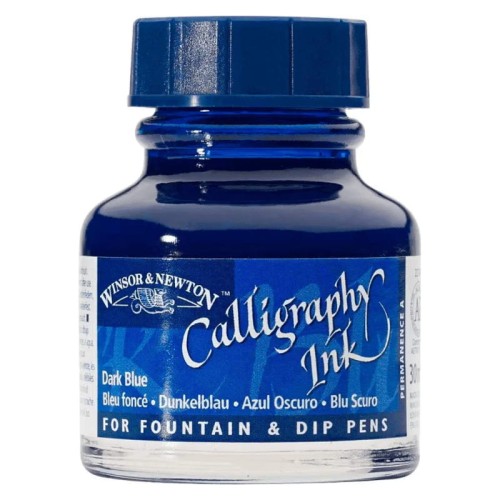 Przejdź do produktu Tusz do kaligrafii WINSOR & NEWTON - dark blue