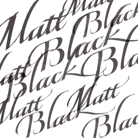 Tusz do kaligrafii WINSOR & NEWTON Calligraphy Ink 30 ml - BLACK MATT