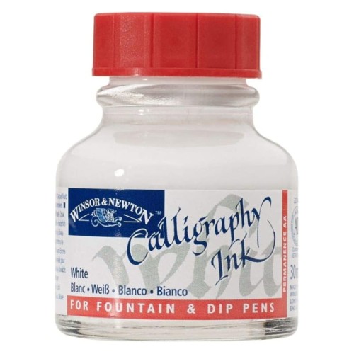 Przejdź do produktu Tusz do kaligrafii WINSOR & NEWTON - white