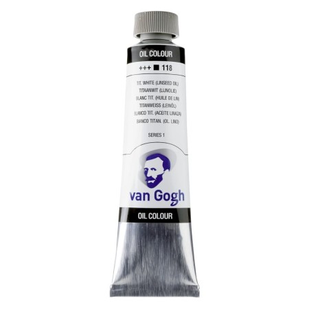 Farba olejna VAN GOGH 40 ml (118 - biel tytanowa)