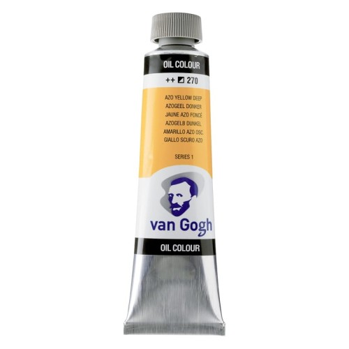 Przejdź do produktu Farba olejna VAN GOGH 40 ml (270 - żółty ciemny azo)