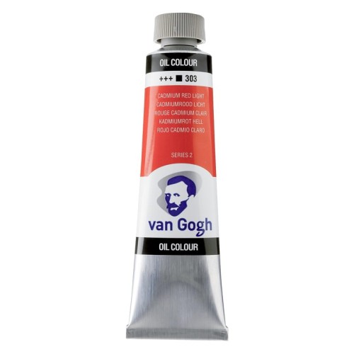 Przejdź do produktu Farba olejna VAN GOGH 40 ml (303 - czerwony kadmowy jasny)