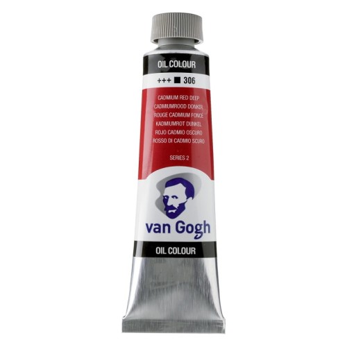 Przejdź do produktu Farba olejna VAN GOGH 40 ml (306 - czerwony kadmowy ciemny)