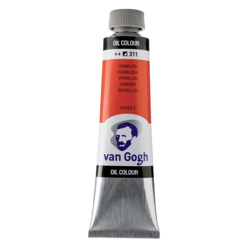 Przejdź do produktu Farba olejna VAN GOGH 40 ml (311 - cynober)