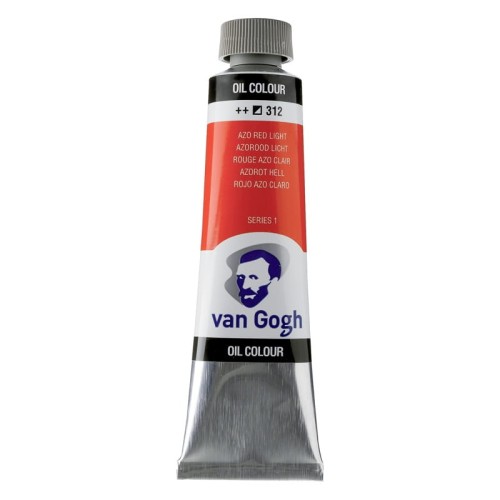 Przejdź do produktu Farba olejna VAN GOGH 40 ml (312 - czerwony jasny azo)