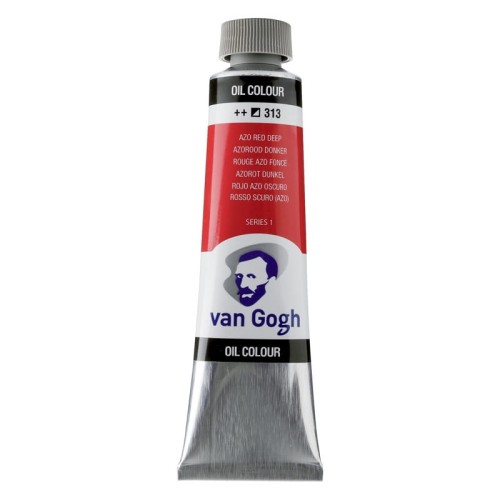 Przejdź do produktu Farba olejna VAN GOGH 40 ml (313 - czerwony ciemny azo)