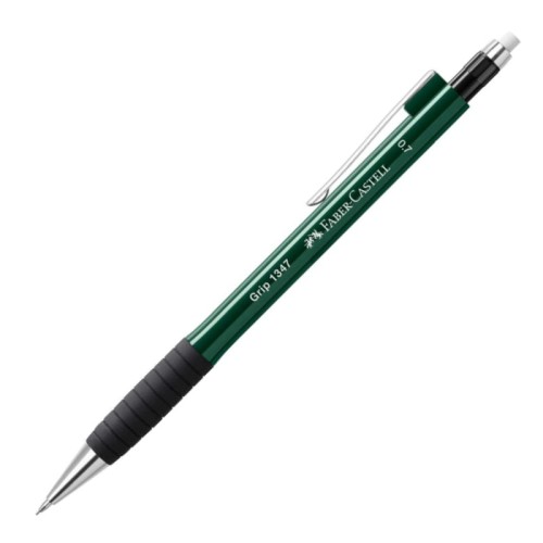 Przejdź do produktu Ołówek automatyczny FABER-CASTELL Grip 1347 0,7 mm - zielony