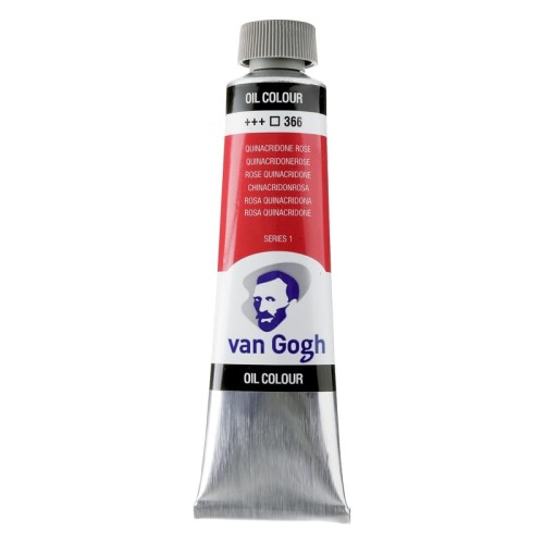 Przejdź do produktu Farba olejna VAN GOGH 40 ml (366 - róż chinakrydonowy)