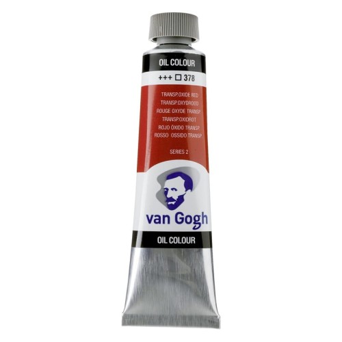 Przejdź do produktu Farba olejna VAN GOGH 40 ml (378 - czerwony transparentny oksydowy)