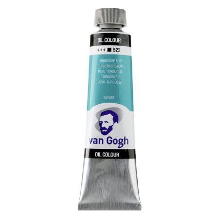 Farba olejna VAN GOGH 40 ml (522 - niebieski turkusowy)