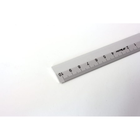 Linijka aluminiowa szkolna LENIAR 30402 - 10 cm
