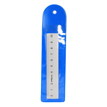 Linijka aluminiowa szkolna LENIAR 30402 - 10 cm