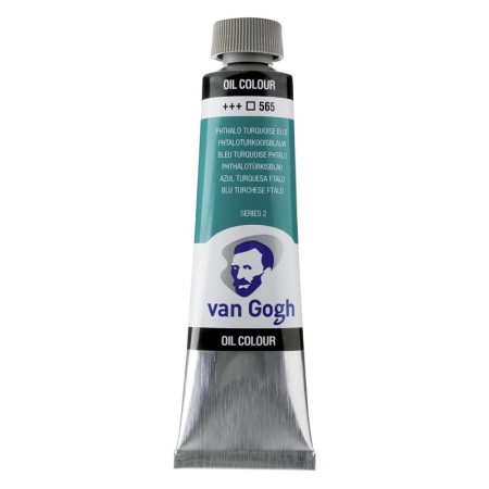 Farba olejna VAN GOGH 40 ml (565 - turkusowy niebieski ftalowy)