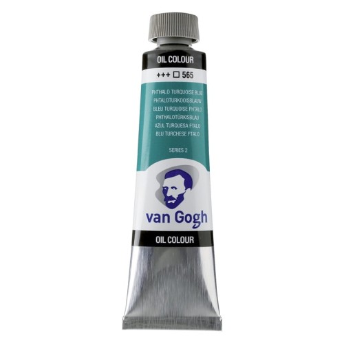 Przejdź do produktu Farba olejna VAN GOGH 40 ml (565 - turkusowy niebieski ftalowy)
