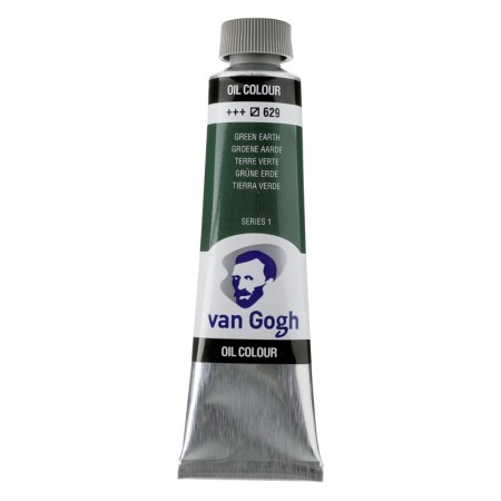 Farba olejna VAN GOGH 40 ml (629 - ziemia zielona)