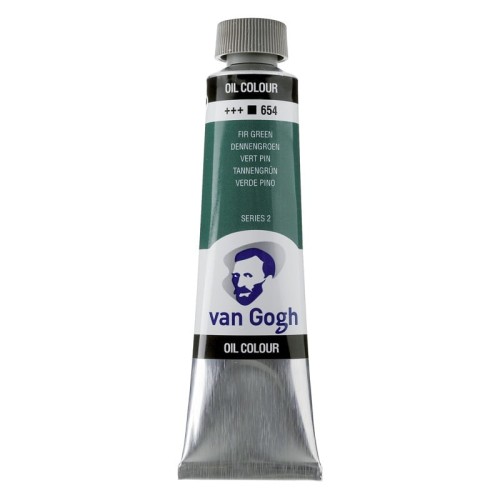 Przejdź do produktu Farba olejna VAN GOGH 40 ml (654 - zieleń sosny)