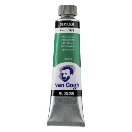 Farba olejna VAN GOGH 40 ml (675 - zielony ftalowy)