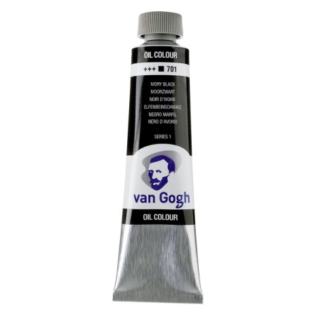 Farba olejna VAN GOGH 40 ml (701 - czerń słoniowa)