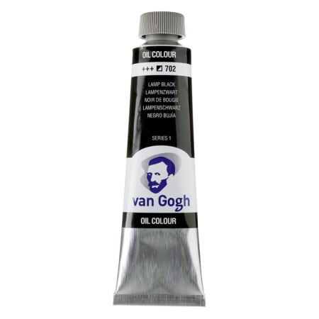 Farba olejna VAN GOGH 40 ml (702 - czerń sadzy)