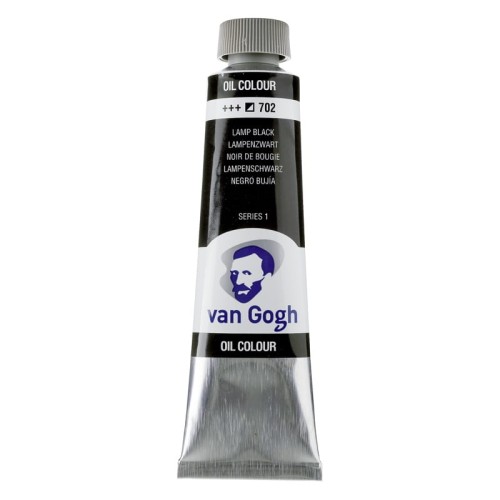 Przejdź do produktu Farba olejna VAN GOGH 40 ml (702 - czerń sadzy)