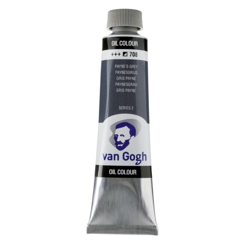 Przejdź do produktu Farba olejna VAN GOGH 40 ml (708 - szarość Payne'a)