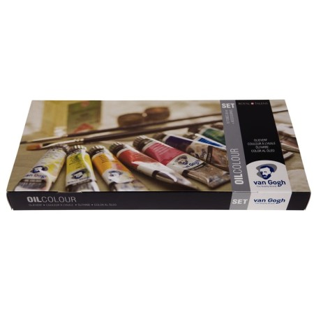 Farby olejne VAN GOGH 10 x 20 ml + akcesoria