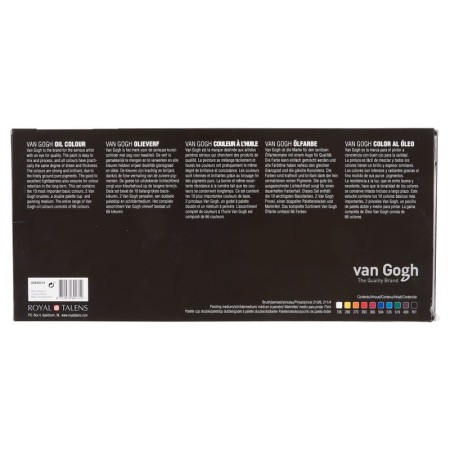 Farby olejne VAN GOGH 10 x 20 ml + akcesoria