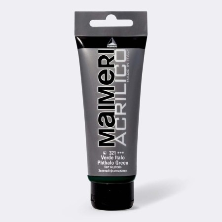 Farba akrylowa MAIMERI Acrilico 200 ml (321 - Phthalo Green)