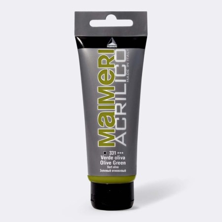 Farba akrylowa MAIMERI Acrilico 200 ml (331 - Olive Green)