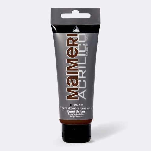 Przejdź do produktu Farba akrylowa MAIMERI Acrilico 200 ml (492 - Burnt Umber)
