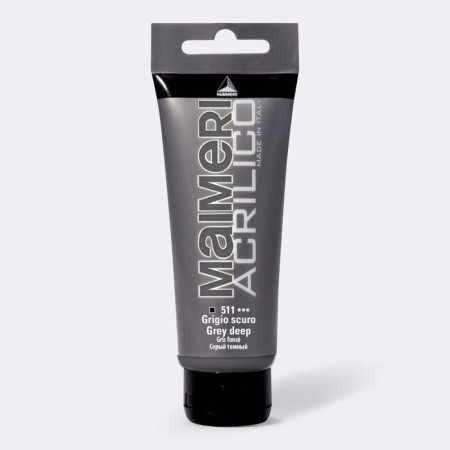 Farba akrylowa MAIMERI Acrilico 200 ml (511 - Grey deep)