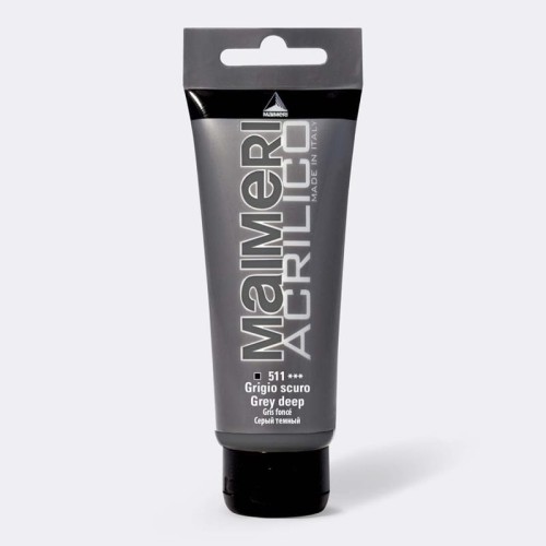 Przejdź do produktu Farba akrylowa MAIMERI Acrilico 200 ml (511 - Grey deep)