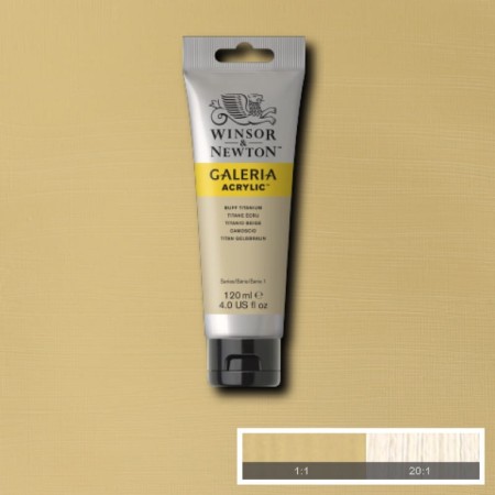 Farba akrylowa WINSOR & NEWTON Galeria 120 ml (060 - Buff Titanum)
