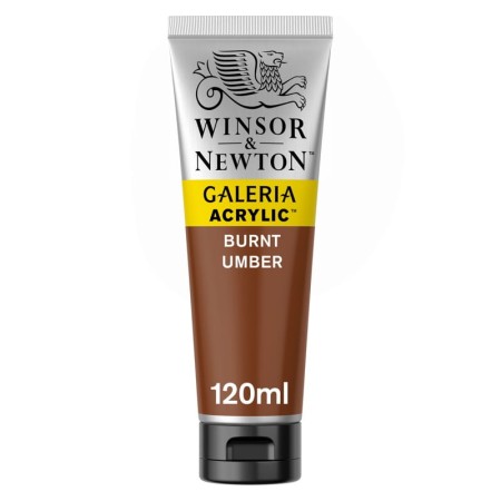 Farba akrylowa WINSOR & NEWTON Galeria 120 ml (076 - Burnt Umber)