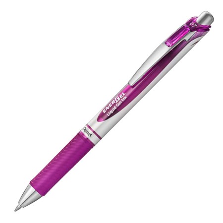 Pióro kulkowe PENTEL EnerGel 0,7 mm - KARMAZYNOWE (MAGENTA)
